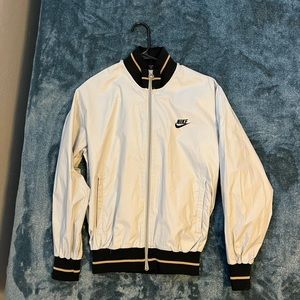 Nike Men’s Zip Up Hoodie size small, reflective, metal zipper